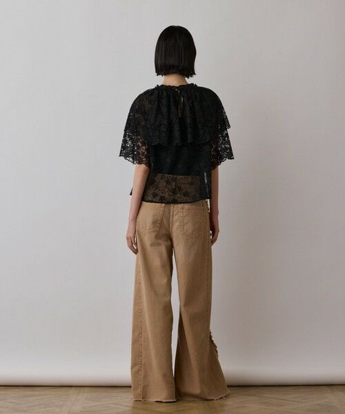 GRACE CONTINENTAL / グレースコンチネンタル シャツ・ブラウス | レースケープブラウス | 詳細12
