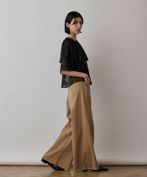 GRACE CONTINENTAL / グレースコンチネンタル シャツ・ブラウス | レースケープブラウス | 詳細13