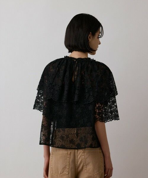 GRACE CONTINENTAL / グレースコンチネンタル シャツ・ブラウス | レースケープブラウス | 詳細15