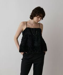 GRACE CONTINENTAL / グレースコンチネンタル その他トップス | フラワーチュールキャミ