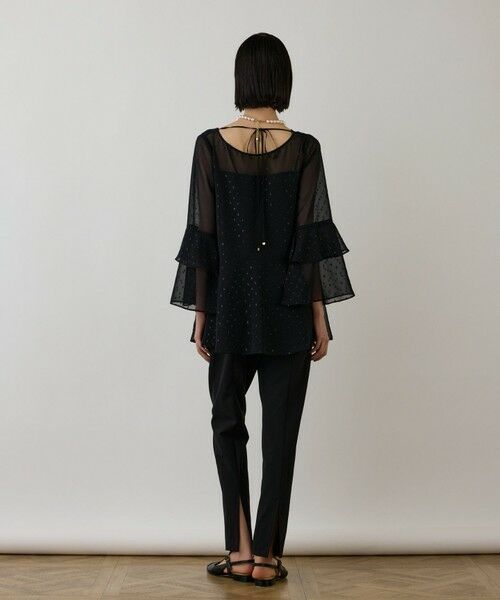 GRACE CONTINENTAL / グレースコンチネンタル シャツ・ブラウス | フィルムジャガードフリルトップ | 詳細11