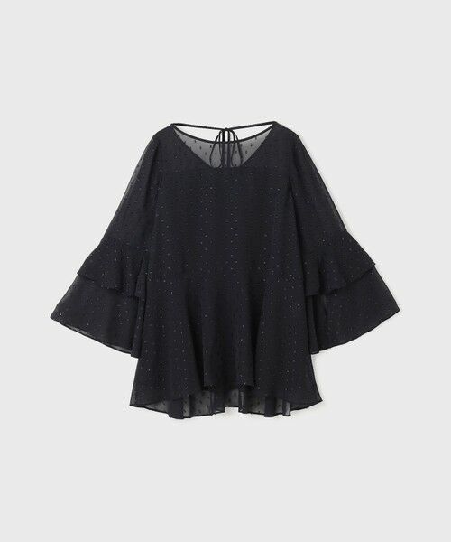 GRACE CONTINENTAL / グレースコンチネンタル シャツ・ブラウス | フィルムジャガードフリルトップ | 詳細13