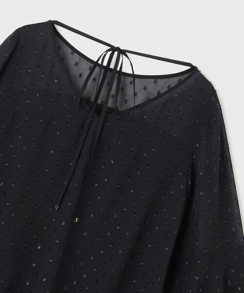 GRACE CONTINENTAL / グレースコンチネンタル シャツ・ブラウス | フィルムジャガードフリルトップ | 詳細15