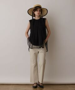 GRACE CONTINENTAL / グレースコンチネンタル シャツ・ブラウス | シアージャガードカットトップ
