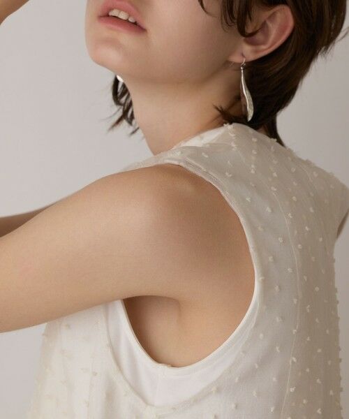 GRACE CONTINENTAL / グレースコンチネンタル シャツ・ブラウス | シアージャガードカットトップ | 詳細4