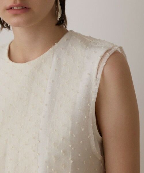 GRACE CONTINENTAL / グレースコンチネンタル シャツ・ブラウス | シアージャガードカットトップ | 詳細5