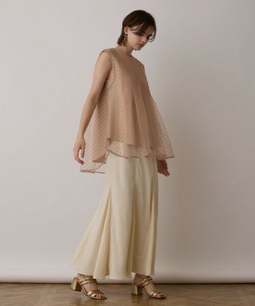 GRACE CONTINENTAL / グレースコンチネンタル シャツ・ブラウス | シアージャガードカットトップ | 詳細10