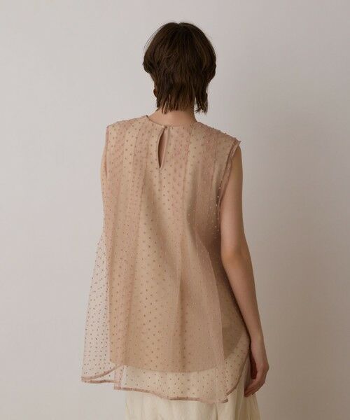 GRACE CONTINENTAL / グレースコンチネンタル シャツ・ブラウス | シアージャガードカットトップ | 詳細12