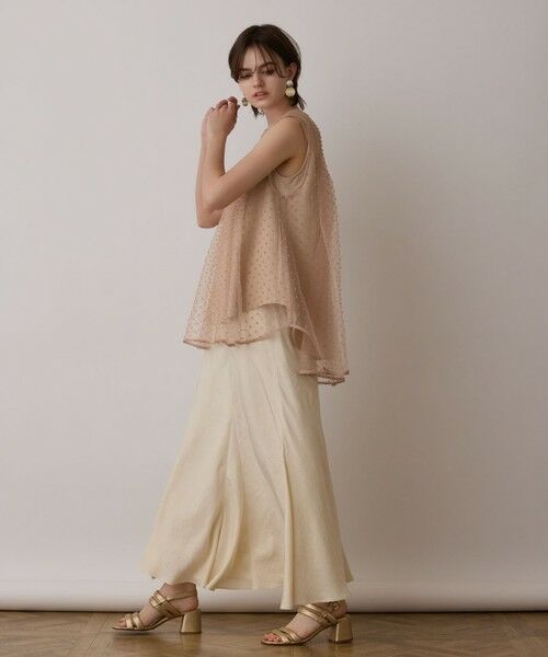 GRACE CONTINENTAL / グレースコンチネンタル シャツ・ブラウス | シアージャガードカットトップ | 詳細9