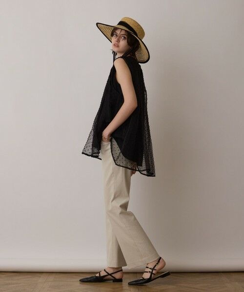 GRACE CONTINENTAL / グレースコンチネンタル シャツ・ブラウス | シアージャガードカットトップ | 詳細14