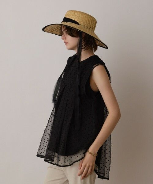 GRACE CONTINENTAL / グレースコンチネンタル シャツ・ブラウス | シアージャガードカットトップ | 詳細16