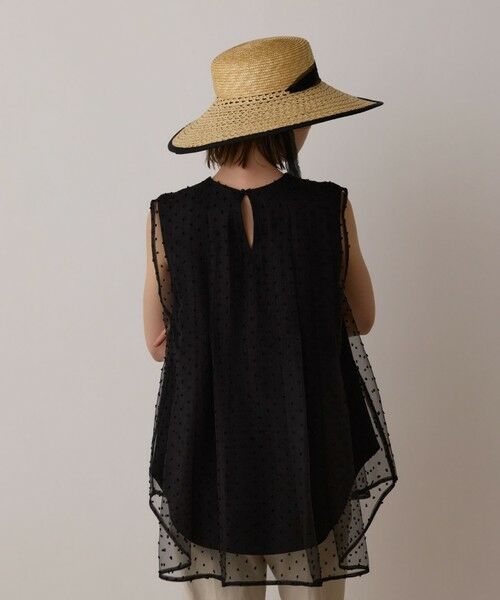 GRACE CONTINENTAL / グレースコンチネンタル シャツ・ブラウス | シアージャガードカットトップ | 詳細18