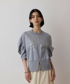 GRACE CONTINENTAL / グレースコンチネンタル カットソー | ピグメントショートトップ