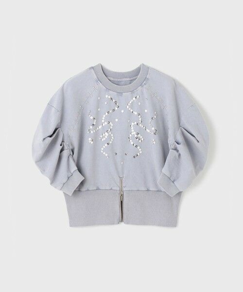 GRACE CONTINENTAL / グレースコンチネンタル カットソー | ピグメントショートトップ | 詳細11