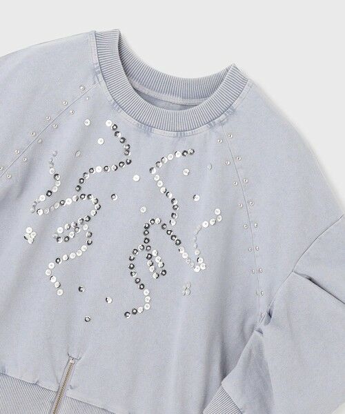 GRACE CONTINENTAL / グレースコンチネンタル カットソー | ピグメントショートトップ | 詳細13