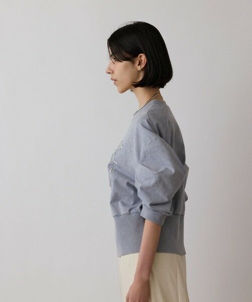 GRACE CONTINENTAL / グレースコンチネンタル カットソー | ピグメントショートトップ | 詳細5