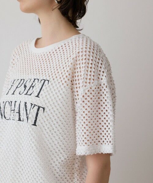 GRACE CONTINENTAL / グレースコンチネンタル シャツ・ブラウス | クラッシュロゴTシャツ | 詳細5