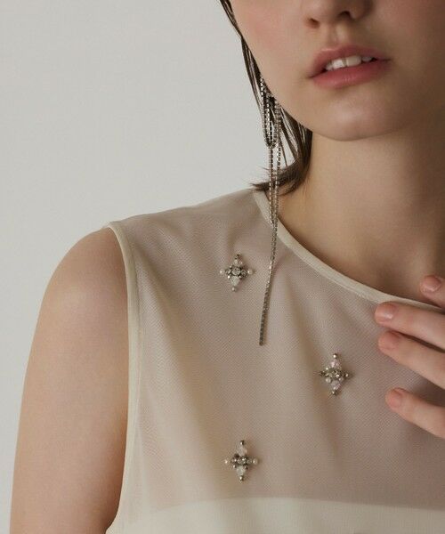 GRACE CONTINENTAL / グレースコンチネンタル シャツ・ブラウス | バルーンチュールトップ | 詳細7