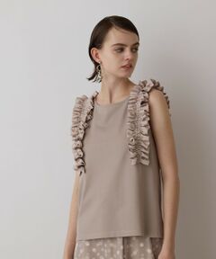 GRACE CONTINENTAL / グレースコンチネンタル その他トップス | フリルカットトップ