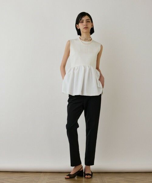 GRACE CONTINENTAL / グレースコンチネンタル その他トップス | タフタペプラムトップ | 詳細3