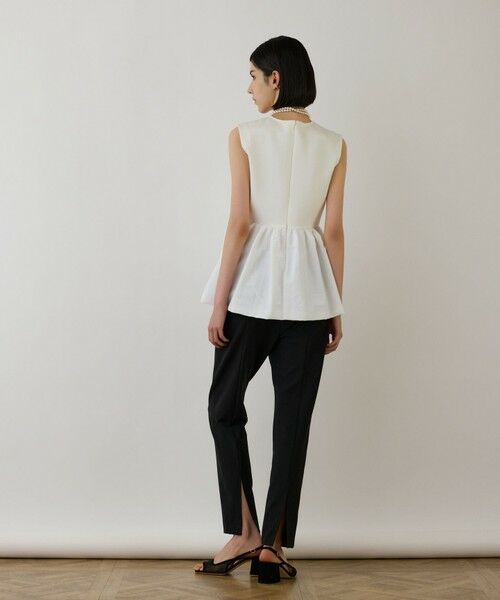 GRACE CONTINENTAL / グレースコンチネンタル その他トップス | タフタペプラムトップ | 詳細4