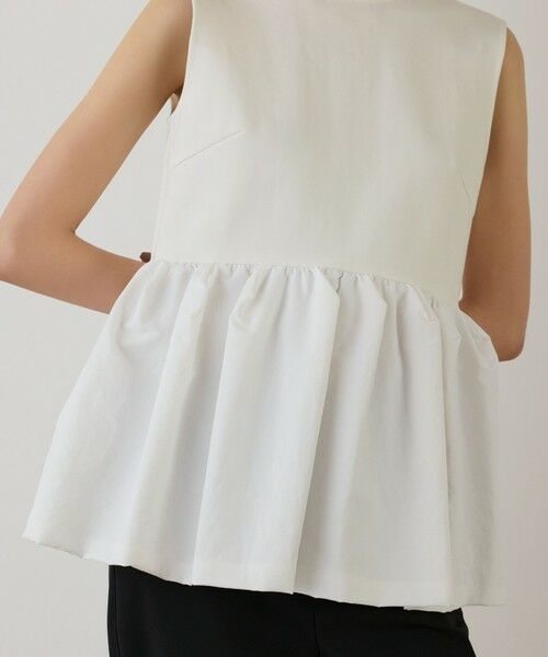 GRACE CONTINENTAL / グレースコンチネンタル その他トップス | タフタペプラムトップ | 詳細8
