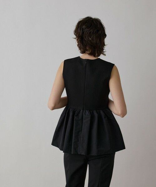 GRACE CONTINENTAL / グレースコンチネンタル その他トップス | タフタペプラムトップ | 詳細15