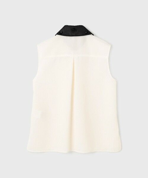 GRACE CONTINENTAL / グレースコンチネンタル シャツ・ブラウス | シアーメッシュノースリーブ | 詳細16