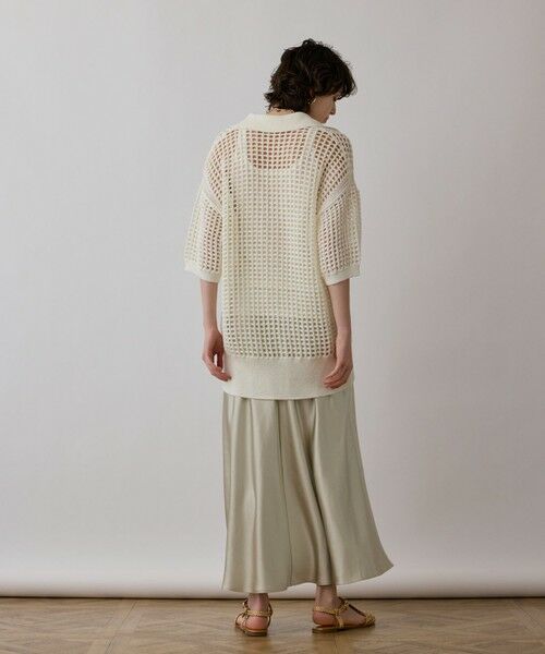 GRACE CONTINENTAL / グレースコンチネンタル カーディガン・ボレロ | メッシュスキッパーニットカーディガン | 詳細2