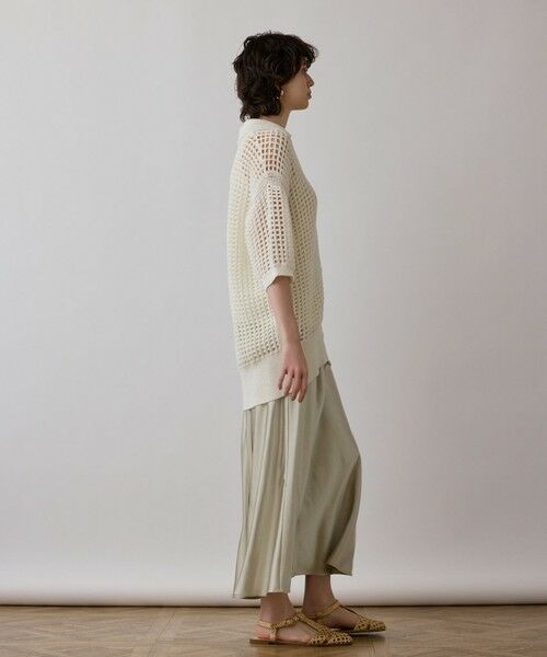 GRACE CONTINENTAL / グレースコンチネンタル カーディガン・ボレロ | メッシュスキッパーニットカーディガン | 詳細3