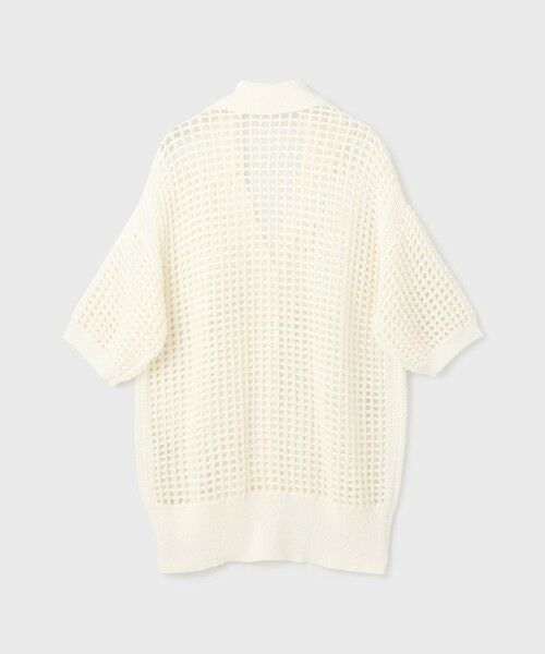 GRACE CONTINENTAL / グレースコンチネンタル カーディガン・ボレロ | メッシュスキッパーニットカーディガン | 詳細7