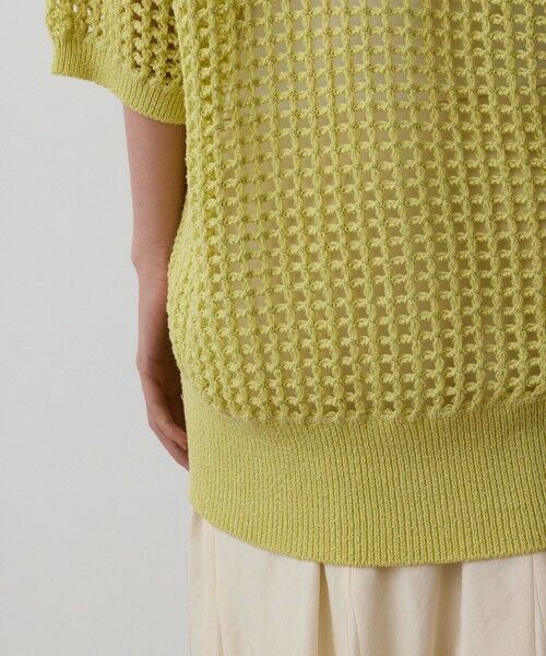 GRACE CONTINENTAL / グレースコンチネンタル カーディガン・ボレロ | メッシュスキッパーニットカーディガン | 詳細17