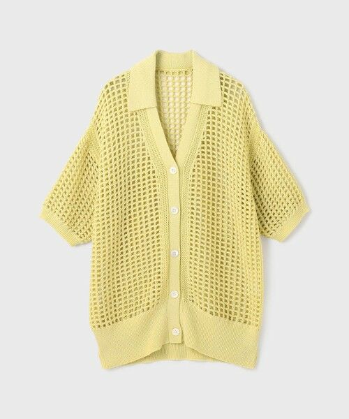 GRACE CONTINENTAL / グレースコンチネンタル カーディガン・ボレロ | メッシュスキッパーニットカーディガン | 詳細18