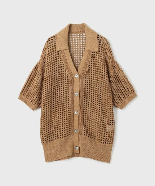 GRACE CONTINENTAL / グレースコンチネンタル カーディガン・ボレロ | メッシュスキッパーニットカーディガン | 詳細24