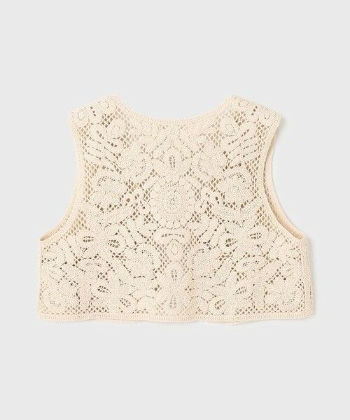 GRACE CONTINENTAL / グレースコンチネンタル ベスト | メッシュembジレ | 詳細8