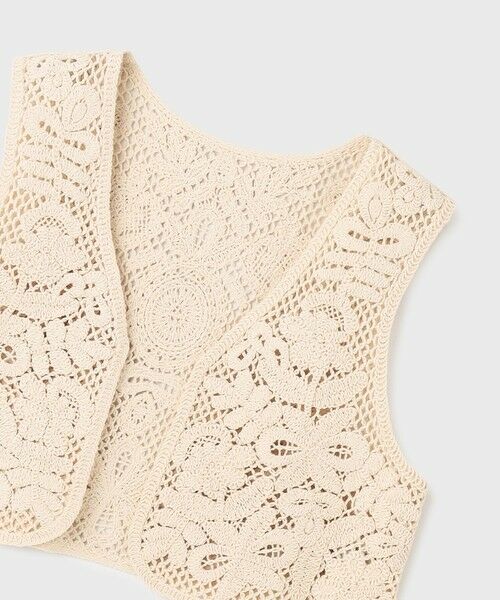 GRACE CONTINENTAL / グレースコンチネンタル ベスト | メッシュembジレ | 詳細9