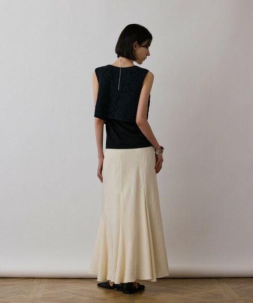 GRACE CONTINENTAL / グレースコンチネンタル ベスト | メッシュembジレ | 詳細11