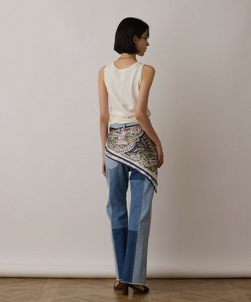 GRACE CONTINENTAL / グレースコンチネンタル バンダナ・スカーフ | フラワーペイズリースカーフ | 詳細3