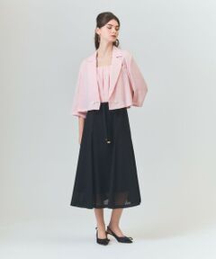 GRACE CONTINENTAL / グレースコンチネンタル その他アウター | リネンライクシアージャケット