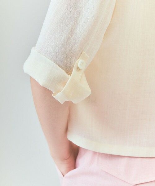 GRACE CONTINENTAL / グレースコンチネンタル その他アウター | リネンライクシアージャケット | 詳細5