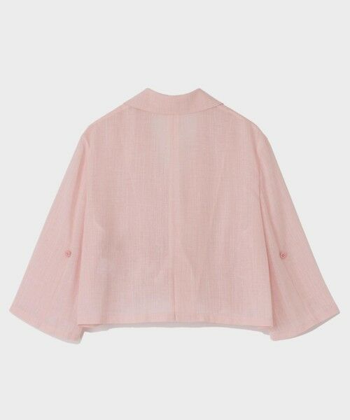 GRACE CONTINENTAL / グレースコンチネンタル その他アウター | リネンライクシアージャケット | 詳細13