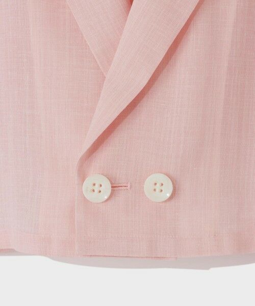 GRACE CONTINENTAL / グレースコンチネンタル その他アウター | リネンライクシアージャケット | 詳細14