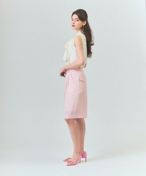 GRACE CONTINENTAL / グレースコンチネンタル その他パンツ | リネンライクシアーパンツ | 詳細10