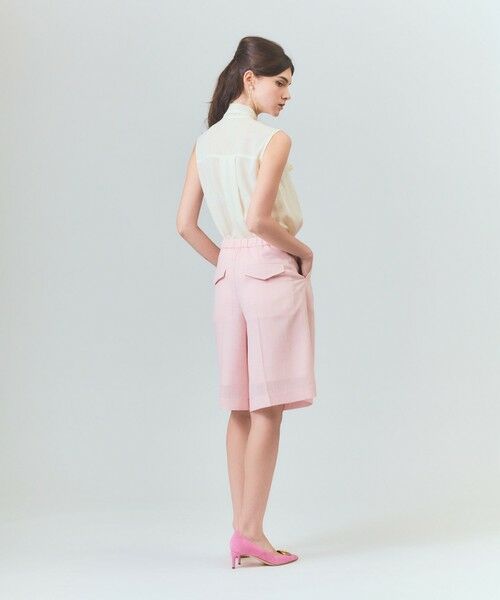 GRACE CONTINENTAL / グレースコンチネンタル その他パンツ | リネンライクシアーパンツ | 詳細11