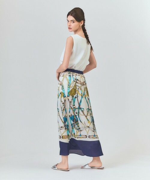 GRACE CONTINENTAL / グレースコンチネンタル ミニ・ひざ丈スカート | マリンスカーフロングスカート | 詳細3