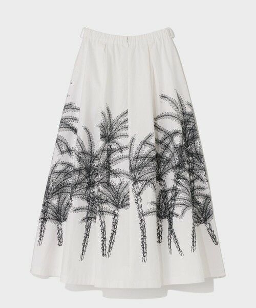 GRACE CONTINENTAL / グレースコンチネンタル ミニ・ひざ丈スカート | プラージュプリントタックスカート | 詳細13