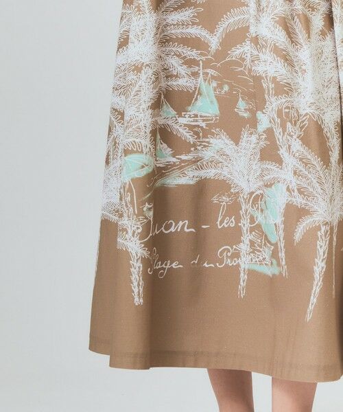 GRACE CONTINENTAL / グレースコンチネンタル ミニ・ひざ丈スカート | プラージュプリントタックスカート | 詳細19