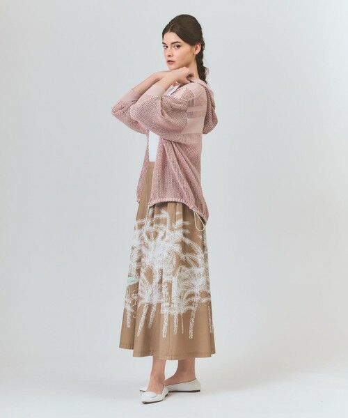 GRACE CONTINENTAL / グレースコンチネンタル ミニ・ひざ丈スカート | プラージュプリントタックスカート | 詳細20