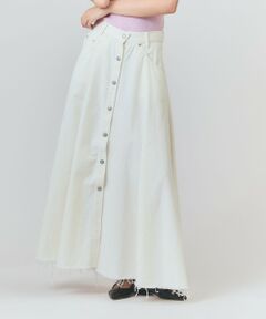 GRACE CONTINENTAL / グレースコンチネンタル デニムスカート | サーキュラーデニムスカート