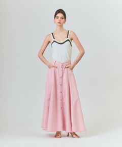 GRACE CONTINENTAL / グレースコンチネンタル デニムスカート | サーキュラーデニムスカート